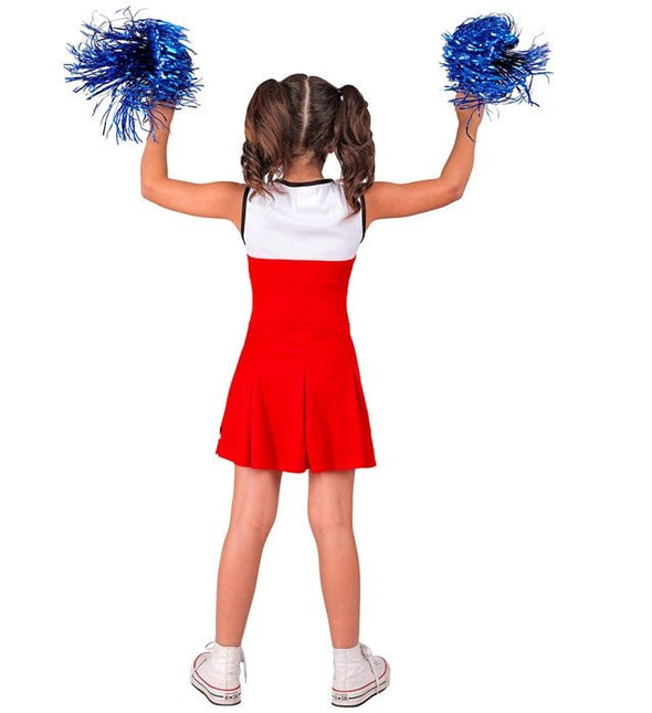 Cheerleader Rood Kostuum Kind van Widmann koop je bij Partywinkel