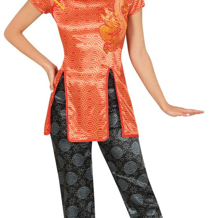 Chinees Kostuum Rood Dames van Fiestas Guirca koop je bij Partywinkel