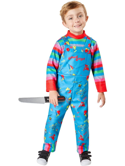 Chucky Kostuum Blauw van Rubies koop je bij Partywinkel