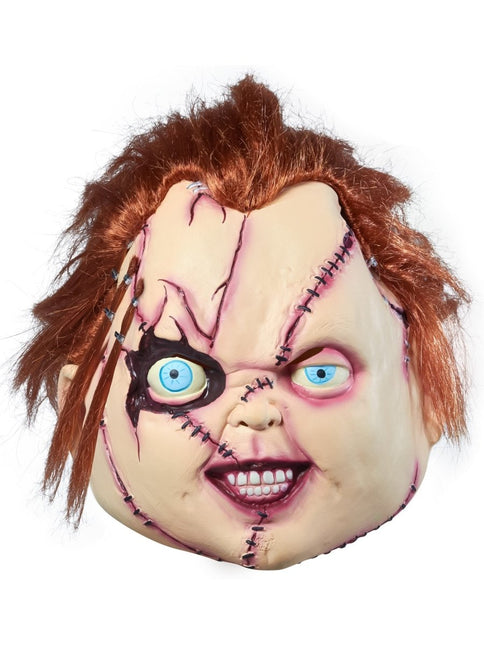 Chucky masker gehecht van Rubies koop je bij Partywinkel