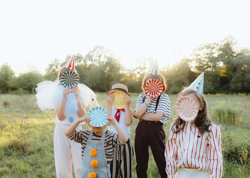 Circus Borden 18cm 6st van Partydeco koop je bij Partywinkel