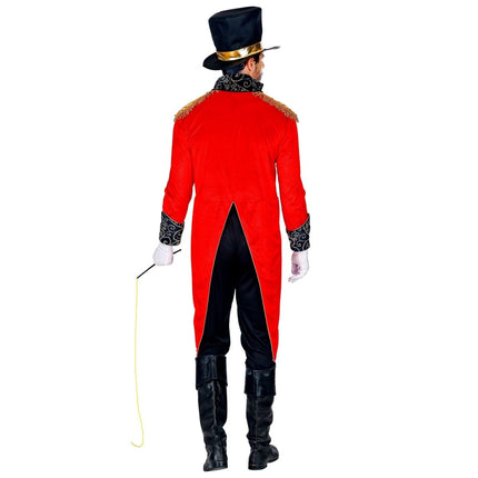 Circus Kostuum Rood Zwart Heren van Widmann koop je bij Partywinkel