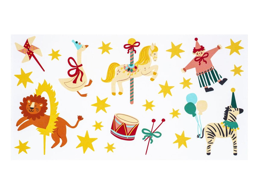 Circus Nep Tattoos 24st van Partydeco koop je bij Partywinkel
