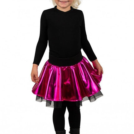 Cirkelrok Metallic Pink van PartyXplosion koop je bij Partywinkel