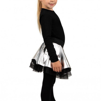 Cirkelrok Metallic Zilver van PartyXplosion koop je bij Partywinkel