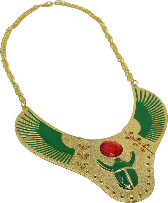 Cleopatra Ketting Groen Goud van Fiestas Guirca koop je bij Partywinkel