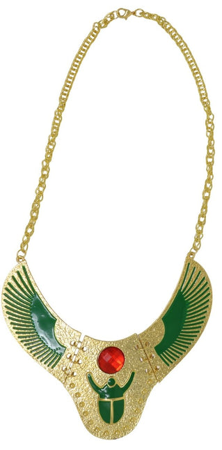 Cleopatra Ketting Groen Goud van Fiestas Guirca koop je bij Partywinkel