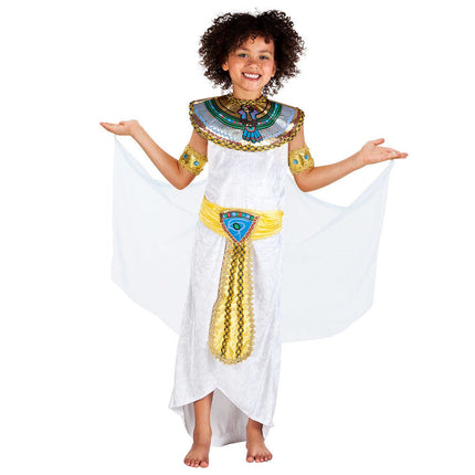 Cleopatra Kostuum Kind Wit van Boland koop je bij Partywinkel