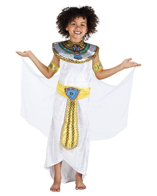 Cleopatra Kostuum Kind Wit van Boland koop je bij Partywinkel