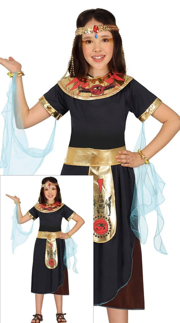 Cleopatra Kostuum Zwart Meisje van Fiestas Guirca koop je bij Partywinkel