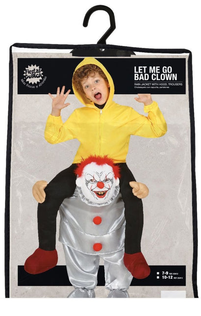Clown Halloween Kostuum Kind carry - me van Fiestas Guirca koop je bij Partywinkel