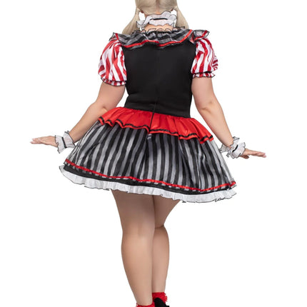 Clown Jurk Dames Harlelquin Leg Avenue van Leg Avenue koop je bij Partywinkel