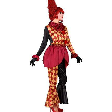 Clown Kostuum Dames 3 delig van Widmann koop je bij Partywinkel