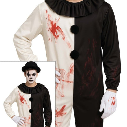 Clown Kostuum Zwart Wit Heren van Fiestas Guirca koop je bij Partywinkel