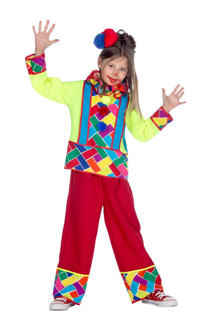 Clownspak Kind 3 delig van Wilbers & Wilbers koop je bij Partywinkel