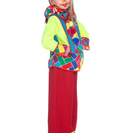 Clownspak Kind 3 delig van Wilbers & Wilbers koop je bij Partywinkel