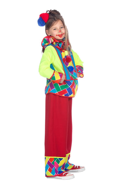 Clownspak Kind 3 delig van Wilbers & Wilbers koop je bij Partywinkel