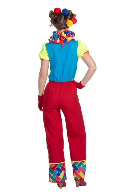 Clownspak Dames 2 delig van Wilbers & Wilbers koop je bij Partywinkel