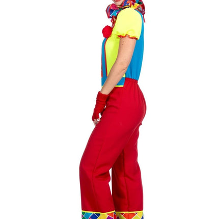 Clownspak Dames 2 delig van Wilbers & Wilbers koop je bij Partywinkel