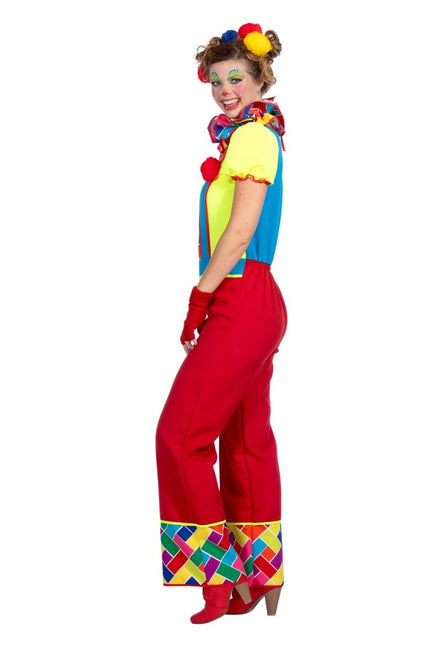 Clownspak Dames 2 delig van Wilbers & Wilbers koop je bij Partywinkel
