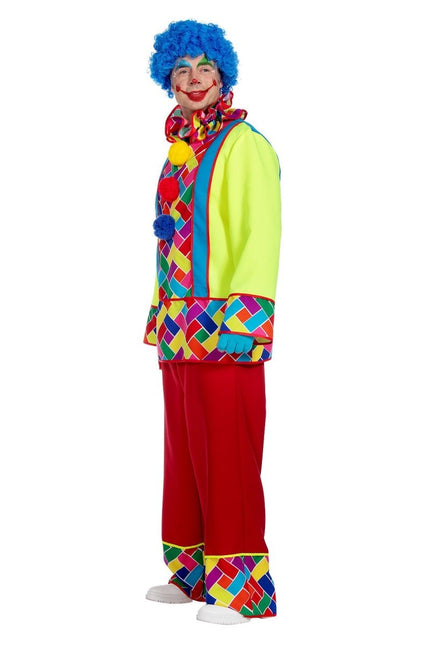 Clownspak Heren 3 delig van Wilbers & Wilbers koop je bij Partywinkel