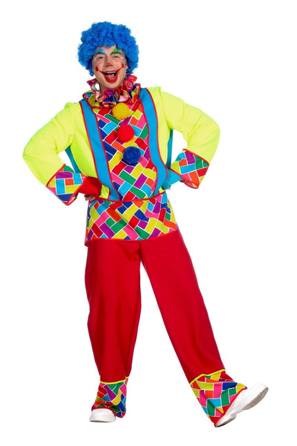 Clownspak Heren 3 delig van Wilbers & Wilbers koop je bij Partywinkel