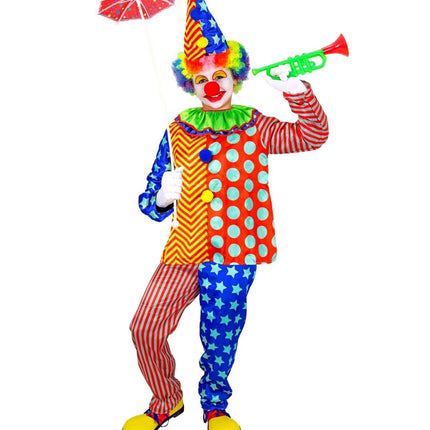 Clownspak Kind 3 delig van Widmann koop je bij Partywinkel