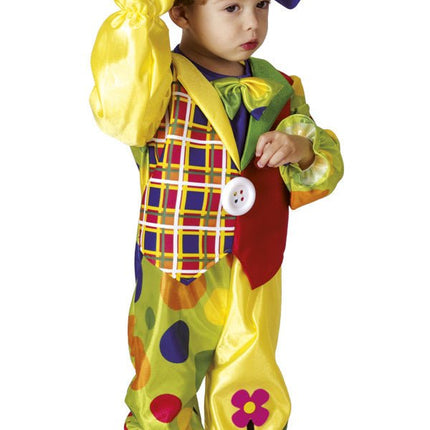 Clownspak Kind Bloem 3/4 jaar van Boland koop je bij Partywinkel