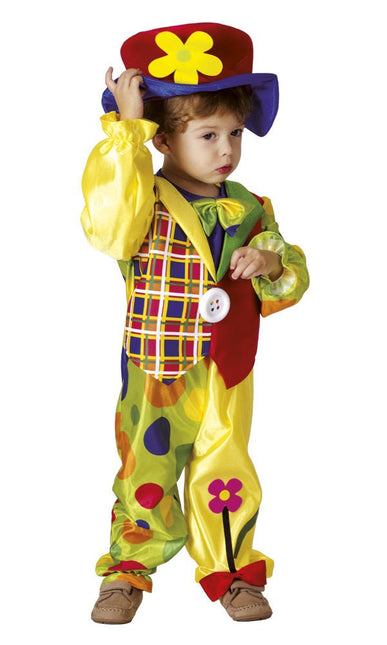 Clownspak Kind Bloem 3/4 jaar van Boland koop je bij Partywinkel