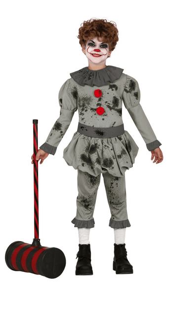 Clownspak Kind Grijs van Fiestas Guirca koop je bij Partywinkel