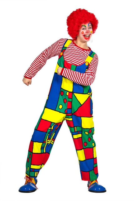Clownspak Mondriaan Dames van Wilbers & Wilbers koop je bij Partywinkel