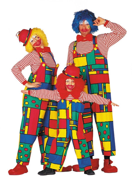 Clownspak Mondriaan Kind van Wilbers & Wilbers koop je bij Partywinkel
