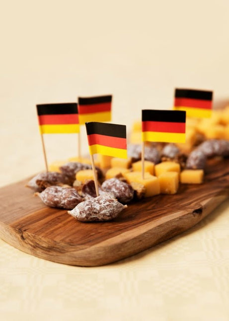 Cocktailprikkers Duitsland 8cm 50st van WeFiesta koop je bij Partywinkel