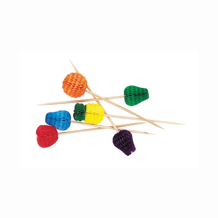 Cocktailprikkers Fruit 10,2cm 50st van Unique koop je bij Partywinkel
