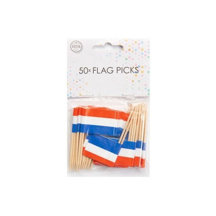 Cocktailprikkers Nederland 50st van WeFiesta koop je bij Partywinkel
