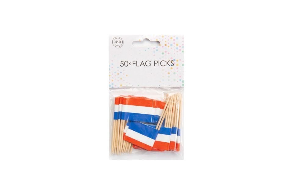 Cocktailprikkers Nederland 50st van WeFiesta koop je bij Partywinkel
