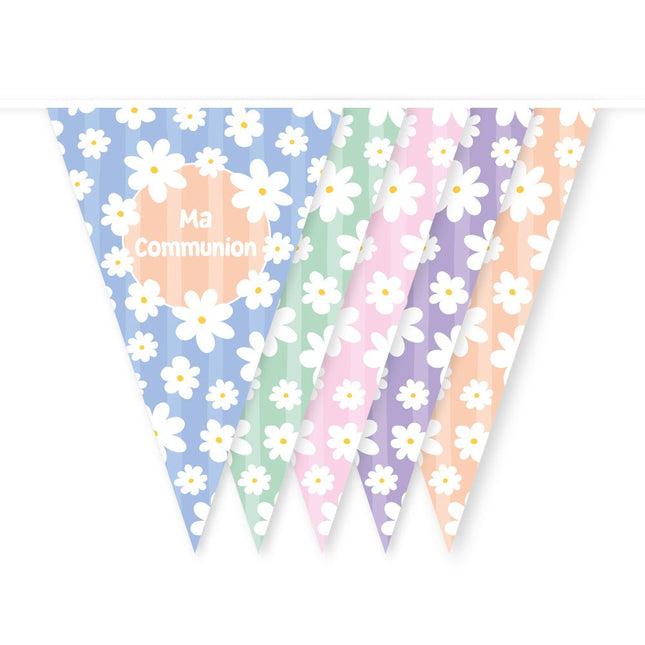 Communie Slinger Ma Communion Gekleurd Madeliefjes van WeFiesta koop je bij Partywinkel