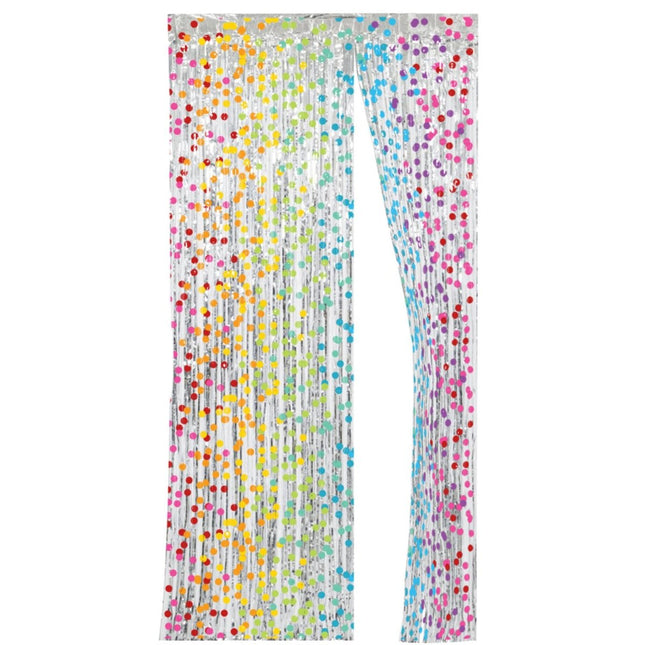 Confetti Deurgordijn Folie 2m van Folat koop je bij Partywinkel