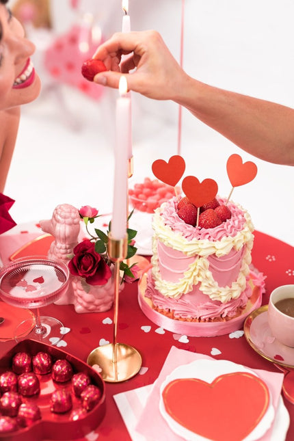 Hartjes Confetti Wit 15gr van Partydeco koop je bij Partywinkel