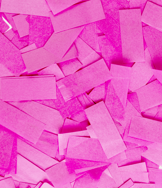 Confetti kanon 60 cm - Gender reveal meisje papier van Paper Dreams koop je bij Partywinkel