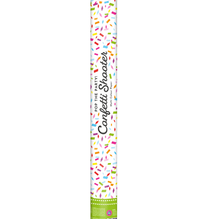 Confetti kanon 60 cm - Meerkleurig papier van Paper Dreams koop je bij Partywinkel