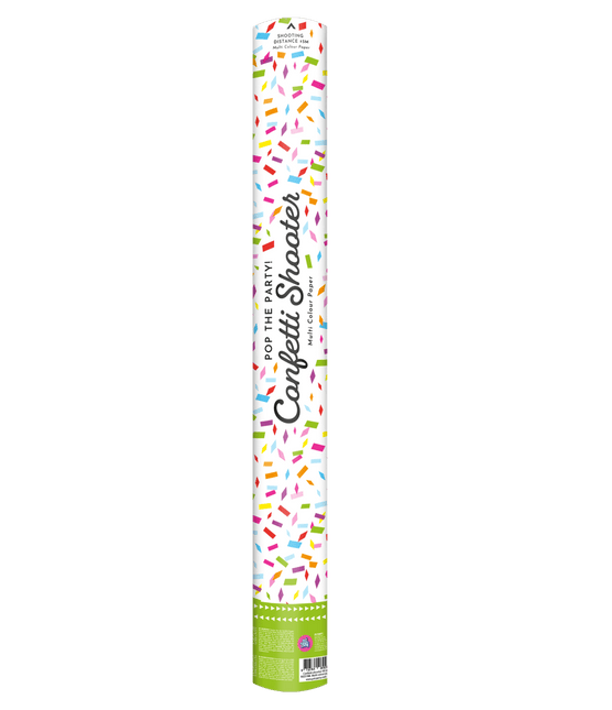 Confetti kanon 60 cm - Meerkleurig papier van Paper Dreams koop je bij Partywinkel