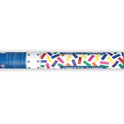 Confetti Kanon Gekleurd Papier 40cm van Partydeco koop je bij Partywinkel