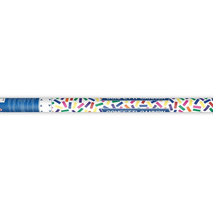 Confetti Kanon Gekleurd Papier 80cm van Partydeco koop je bij Partywinkel