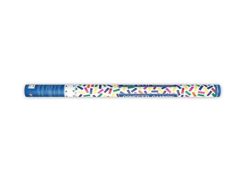 Confetti Kanon Gekleurd Papier 80cm van Partydeco koop je bij Partywinkel