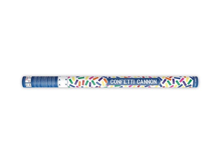 Confetti Kanon Gekleurd Papier 80cm van Partydeco koop je bij Partywinkel