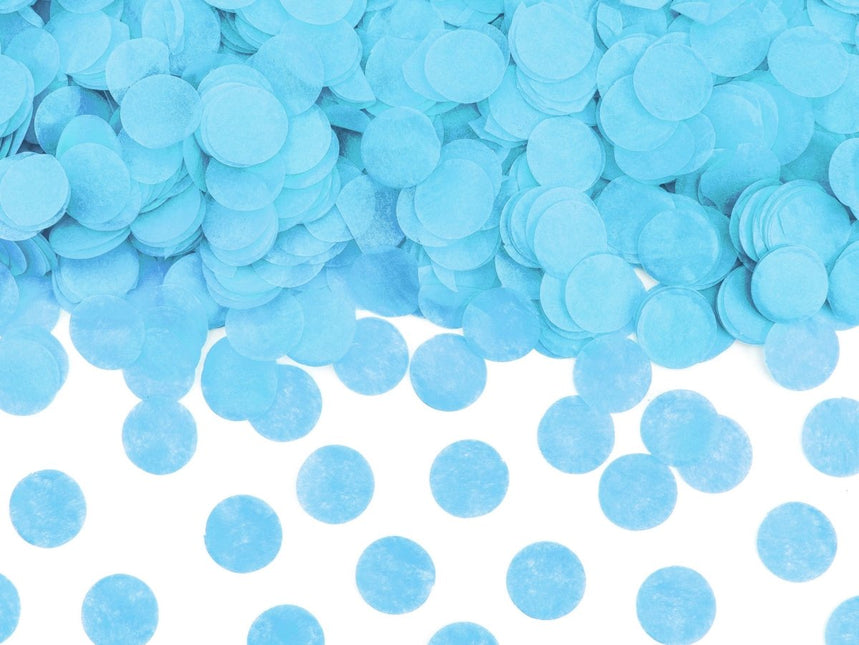 Confetti Kanon Gender Reveal Jongen 60cm van Partydeco koop je bij Partywinkel
