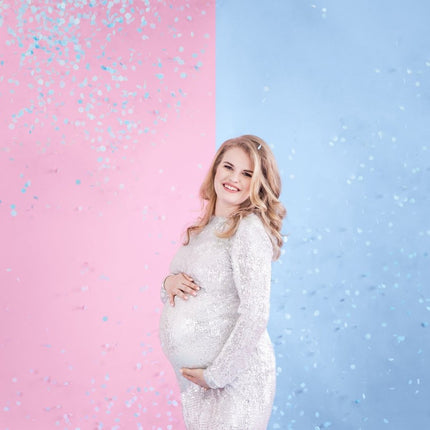 Confetti Kanon Gender Reveal Jongen 60cm van Partydeco koop je bij Partywinkel