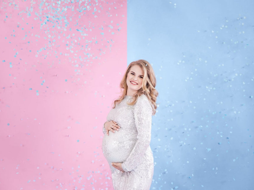 Confetti Kanon Gender Reveal Jongen 60cm van Partydeco koop je bij Partywinkel