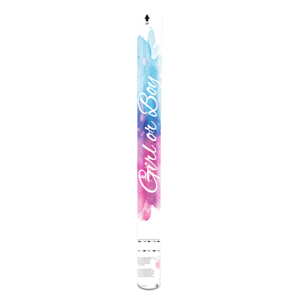 Confetti Kanon Gender Reveal Roze 57cm van Folat koop je bij Partywinkel